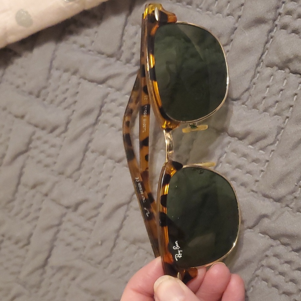 Rayban clubmaster classic tortoise sunglasses